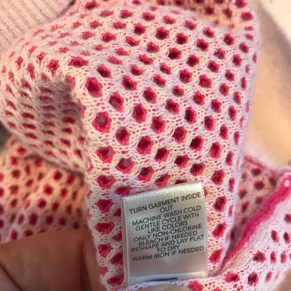 Christopher & Banks Open Knit Hoodie Sweatshirt L - Picture 8 of 9